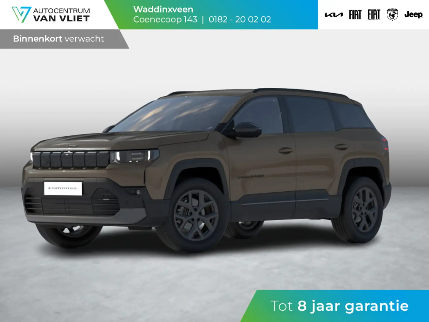 Jeep Compass 1.2 e-Hybrid First Edition | Adapt. Cruise | Camer Bruin - 1