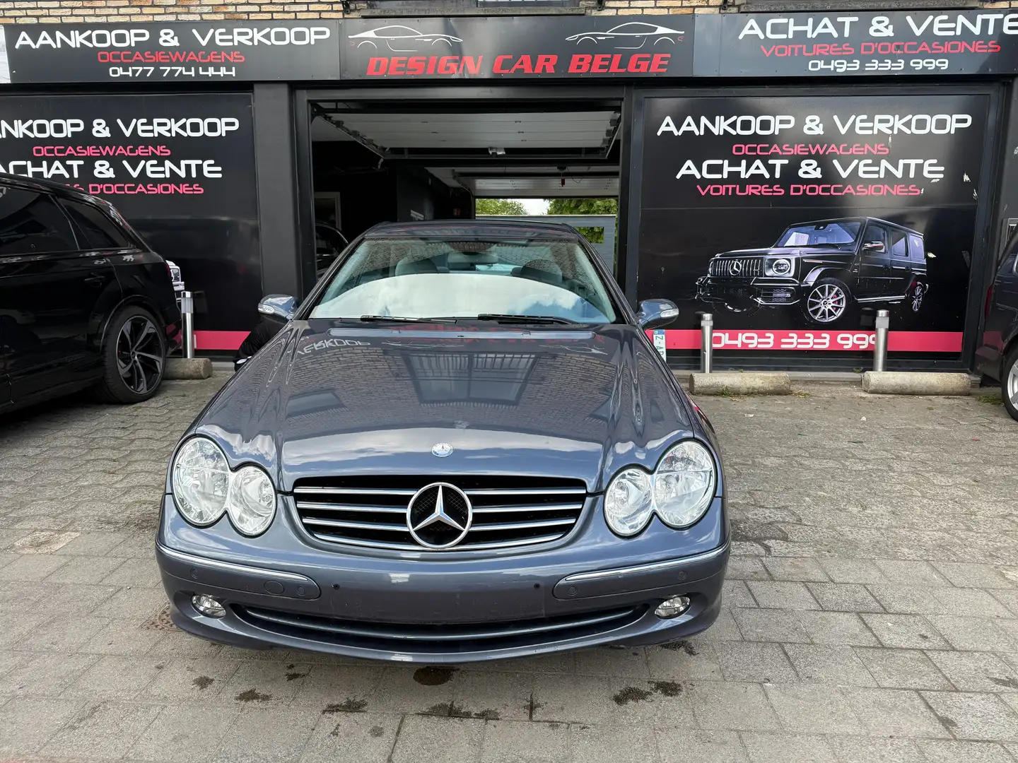 Mercedes-Benz CLK 270 CDI Avantgarde Belge Carnet Mercedes 88km Car Pass Gri - 1
