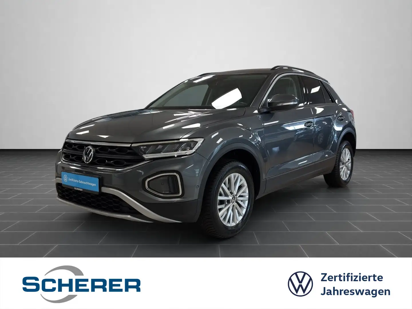 Volkswagen T-Roc 1.0 TSI Life NAVI Gris - 1