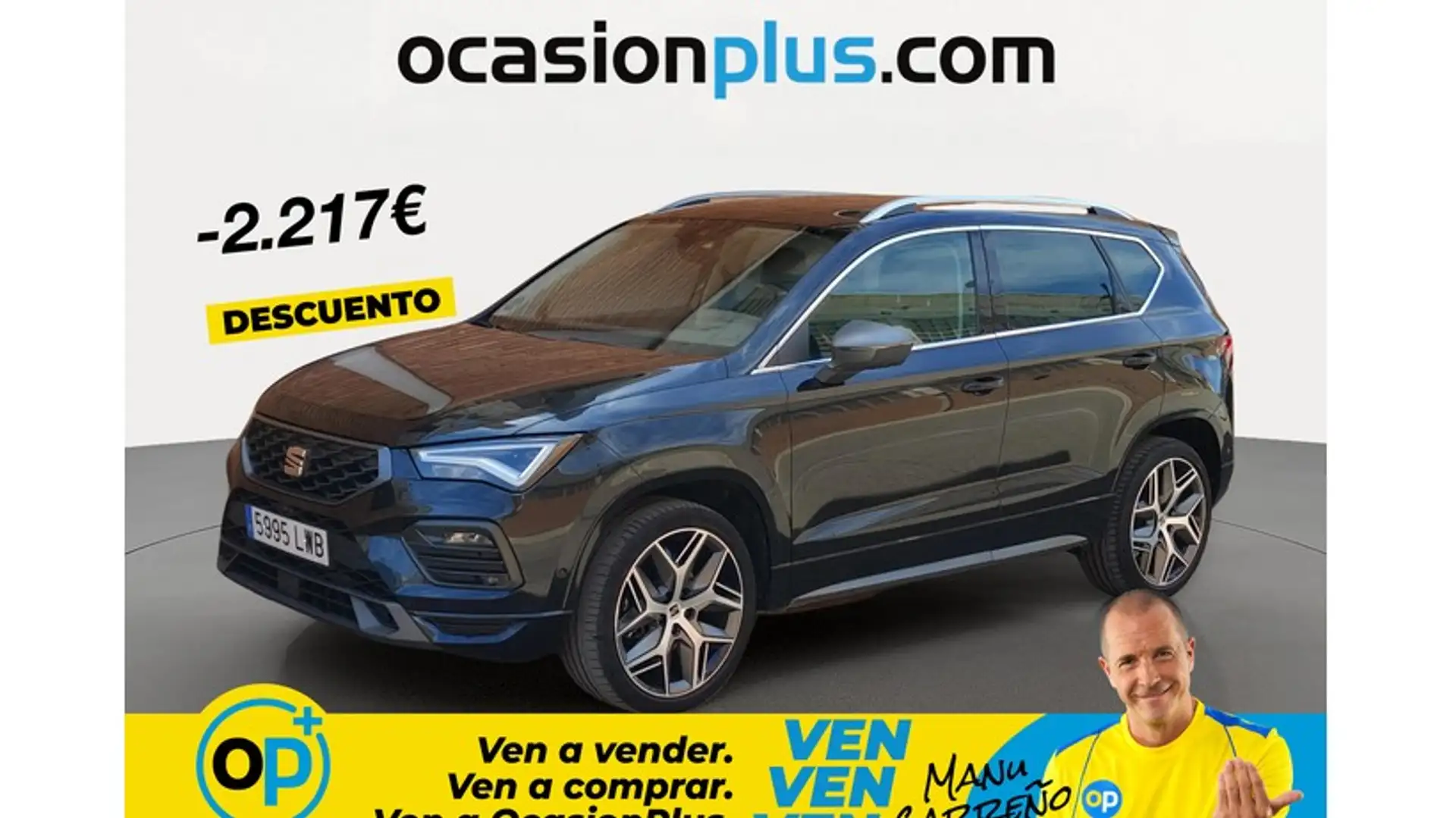 SEAT Ateca 1.5 EcoTSI S&S FR Negro - 1