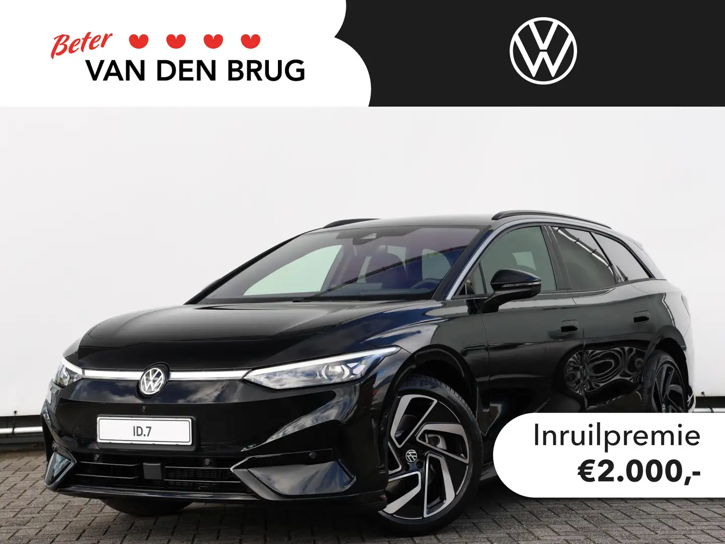Volkswagen ID.7 Tourer Pro Business 77 kWh | Navigatie | Trekhaak Fekete - 1