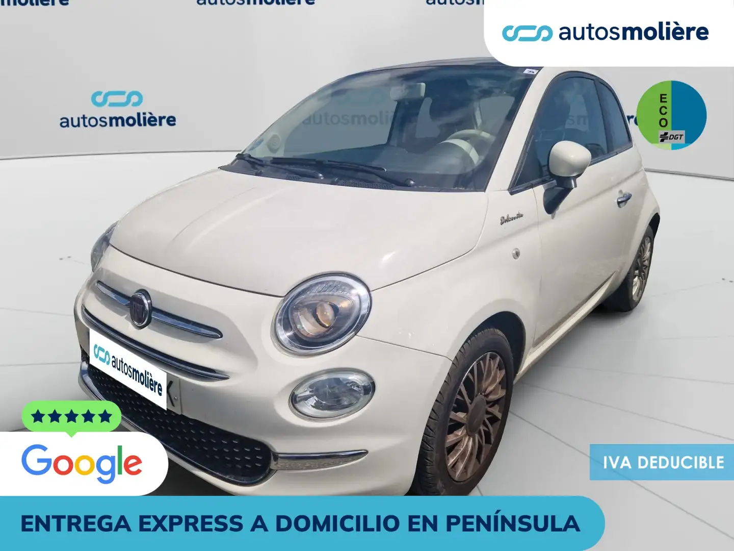Fiat 500 1.0 Hybrid Dolcevita 52kW Blanco - 1