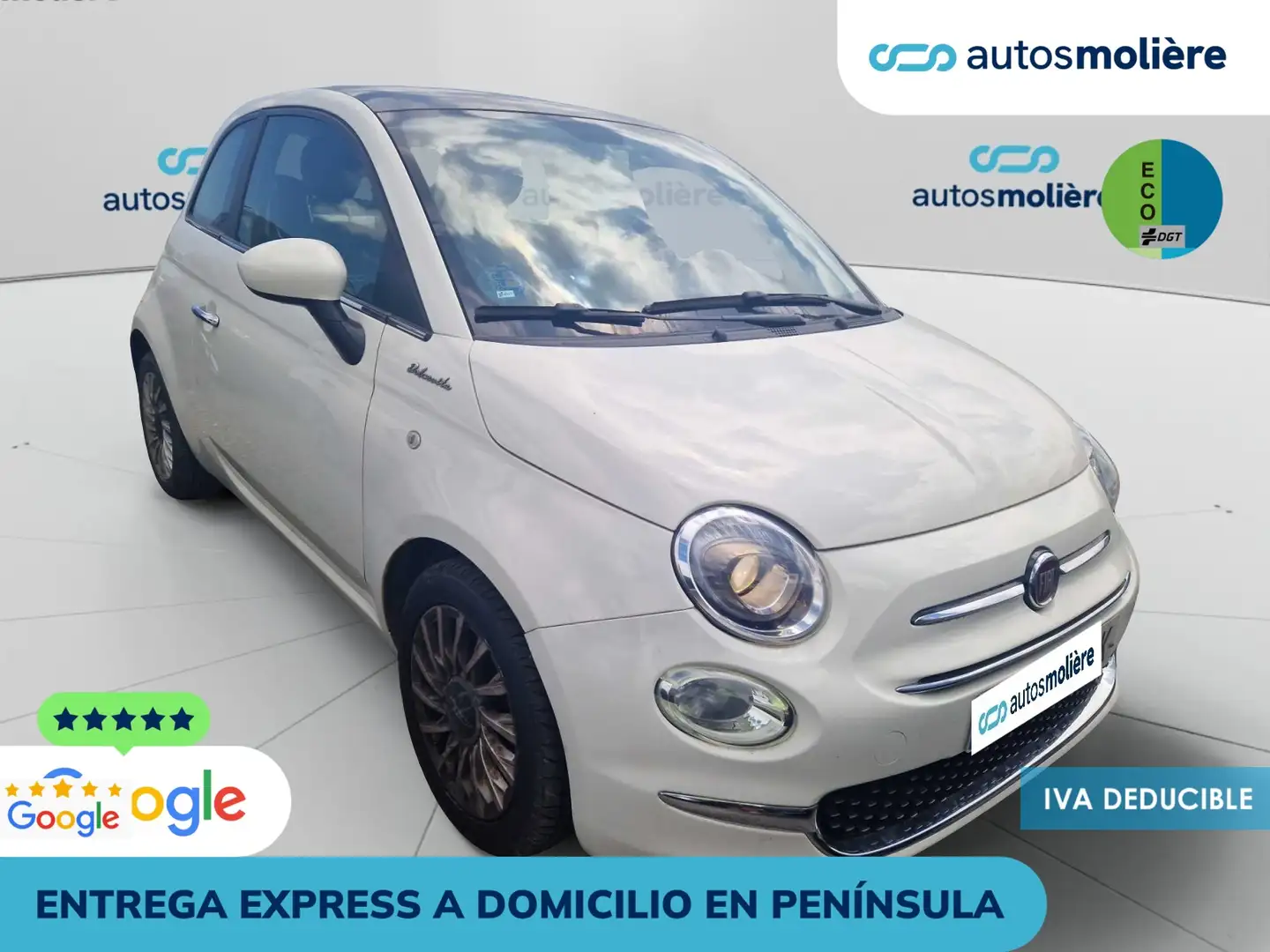 Fiat 500 1.0 Hybrid Dolcevita 52kW Blanco - 2