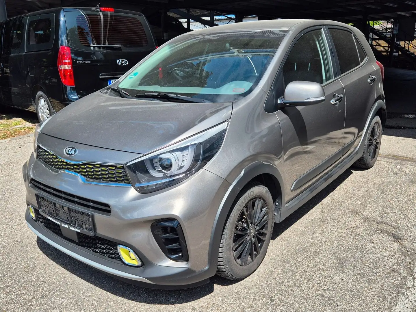 Kia Picanto X-Line*Ledersitze*Tempo*Kamera*SzHZ* Argent - 1