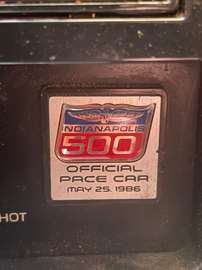 C4 Indianapolis Official Pace Car 500