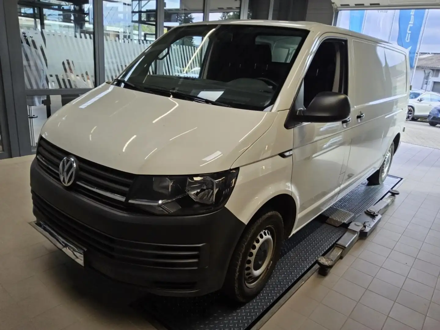 Volkswagen T6 Transporter 2.0 TDI lang 2x Schiebetüren Flügeltüren Weiß - 1