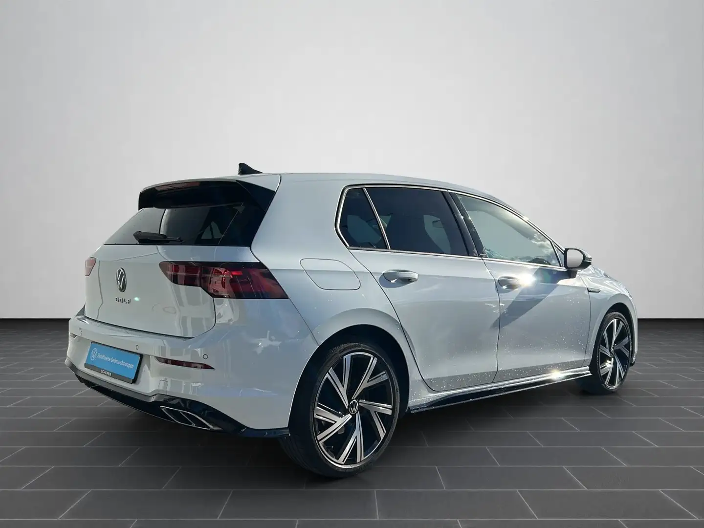 Volkswagen Golf VIII R-Line 2.0 TDI DSG PANO MATRIX NAVI KA Weiß - 2