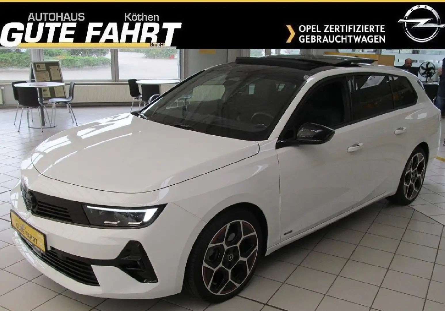 Opel Astra GS Line Weiß - 1