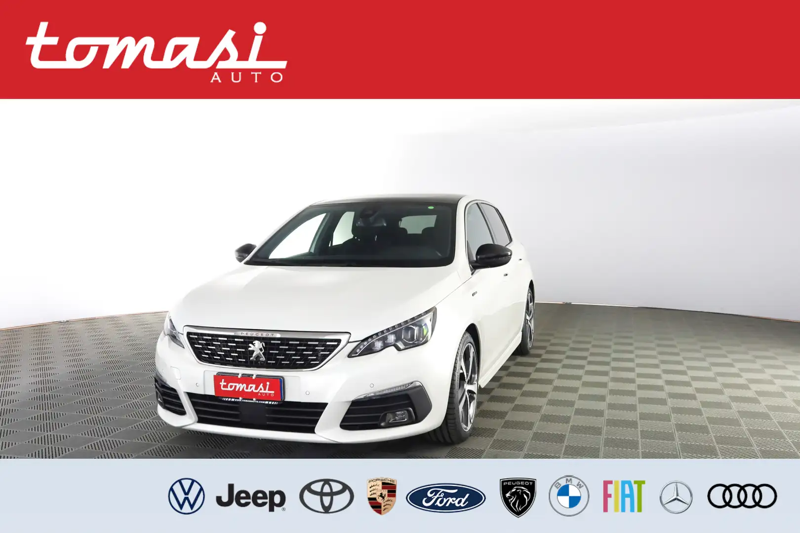 Peugeot 308 PureTech Turbo 130 S&S GT Line TETTO PANORAMICO VE Bianco - 1