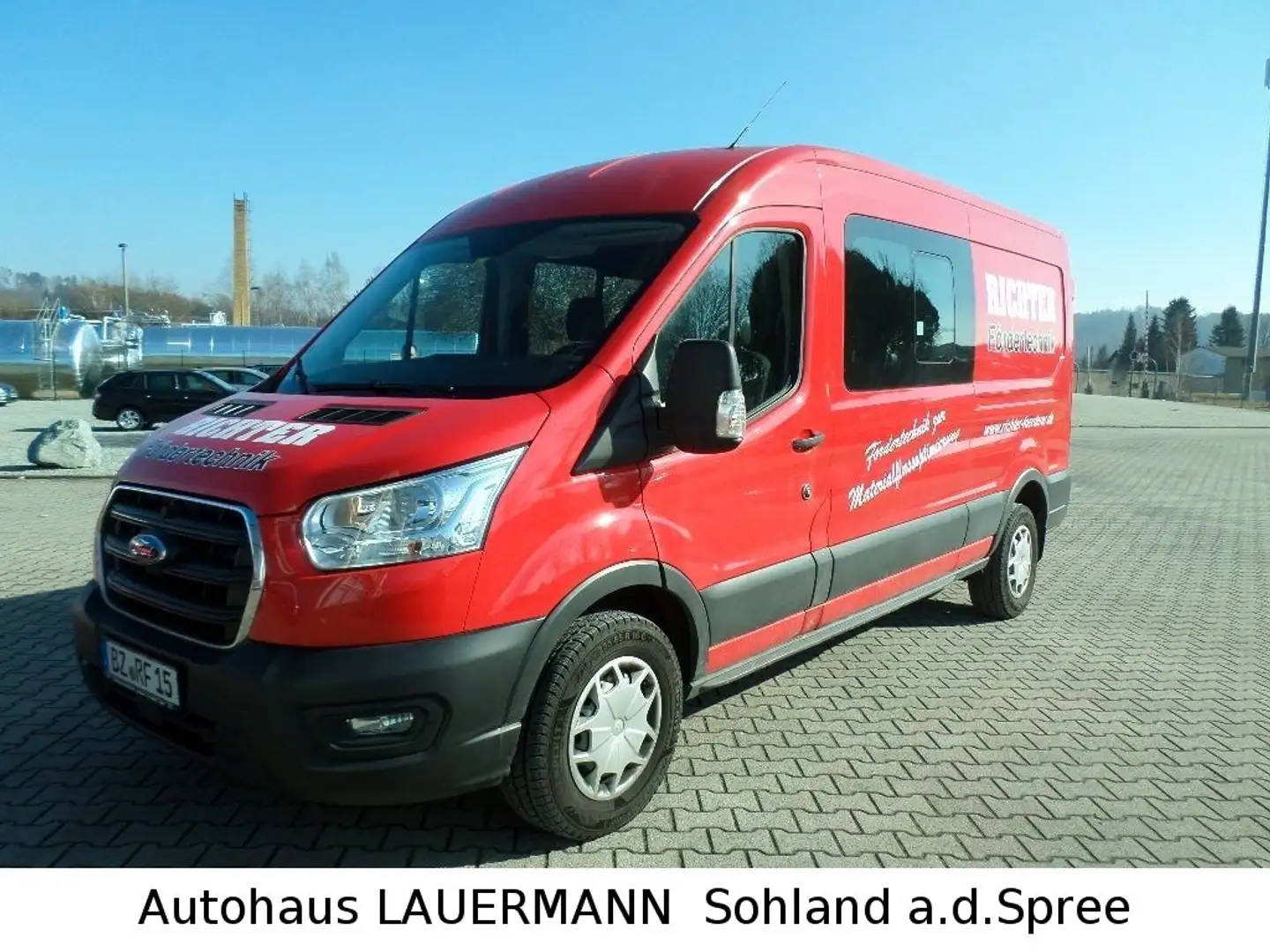 Ford Transit Kasten 350 L3 Trend 2.0 TDI Rot - 1