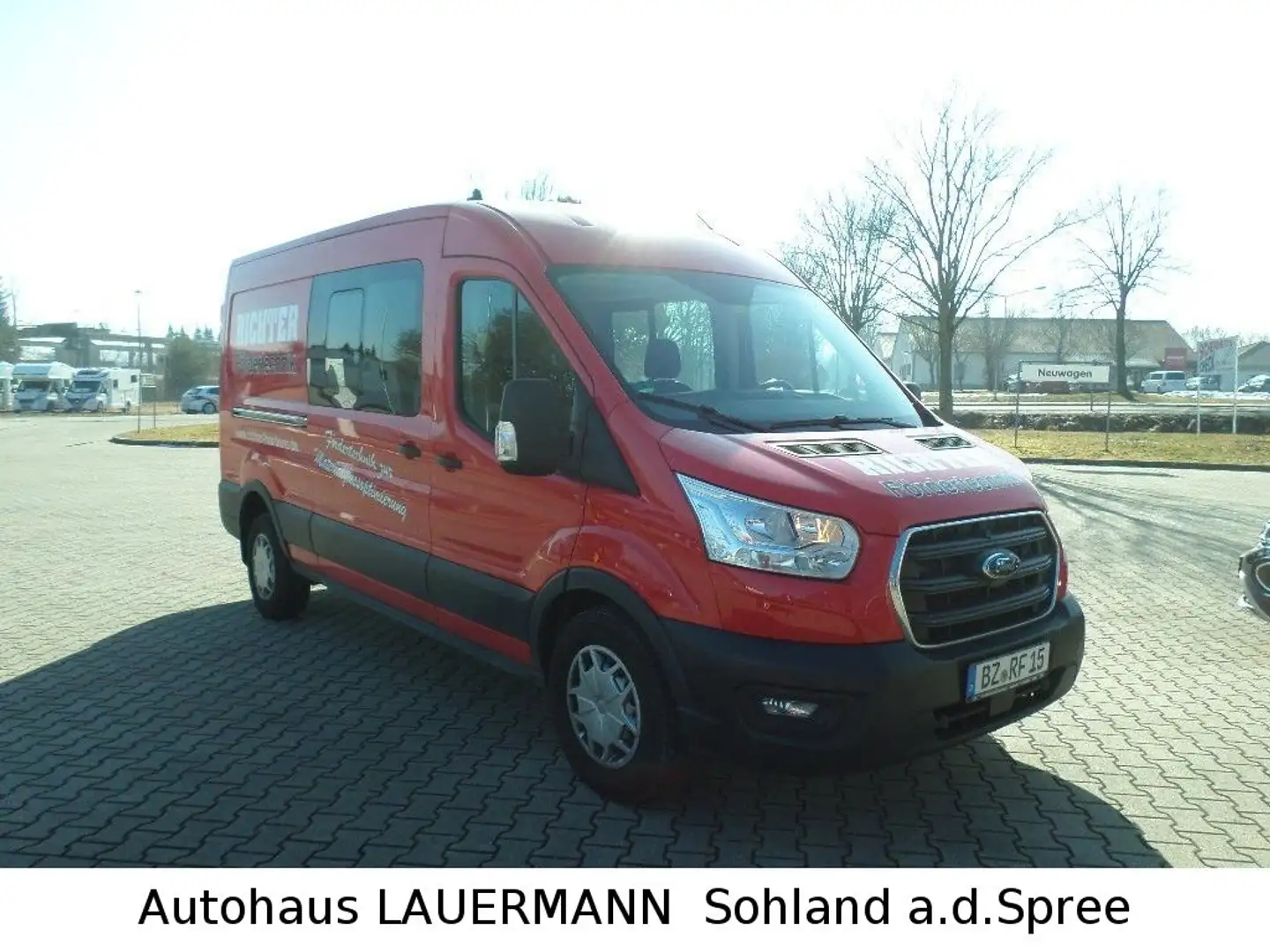 Ford Transit Kasten 350 L3 Trend 2.0 TDI Rot - 2
