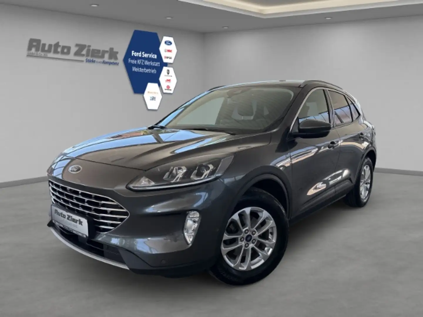 Ford Kuga Hybrid Titanium 2.0 EcoBlue ACC NAVI RFK DAB Gris - 1
