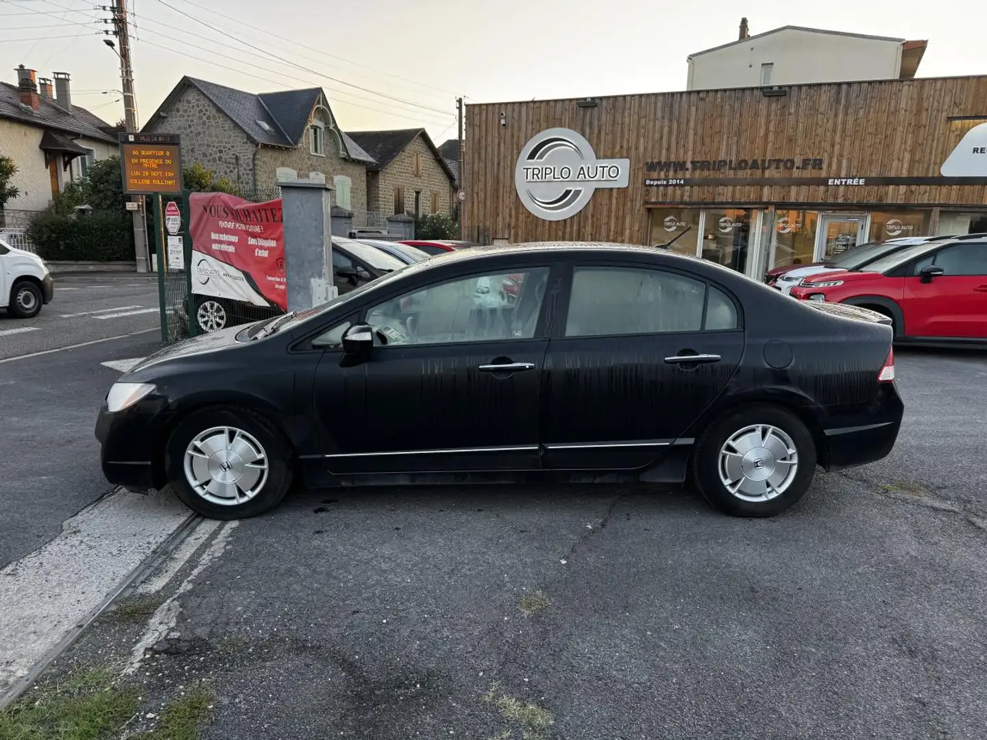 Honda Civic 1.3 i-VTEC + Electrique - 20 Bva Hybrid + Clim Noir - 2