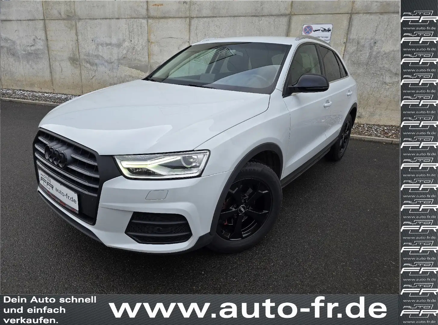 Audi Q3 quattro 2.0TDI 150PS AHK Xenon Kamera Weiß - 1