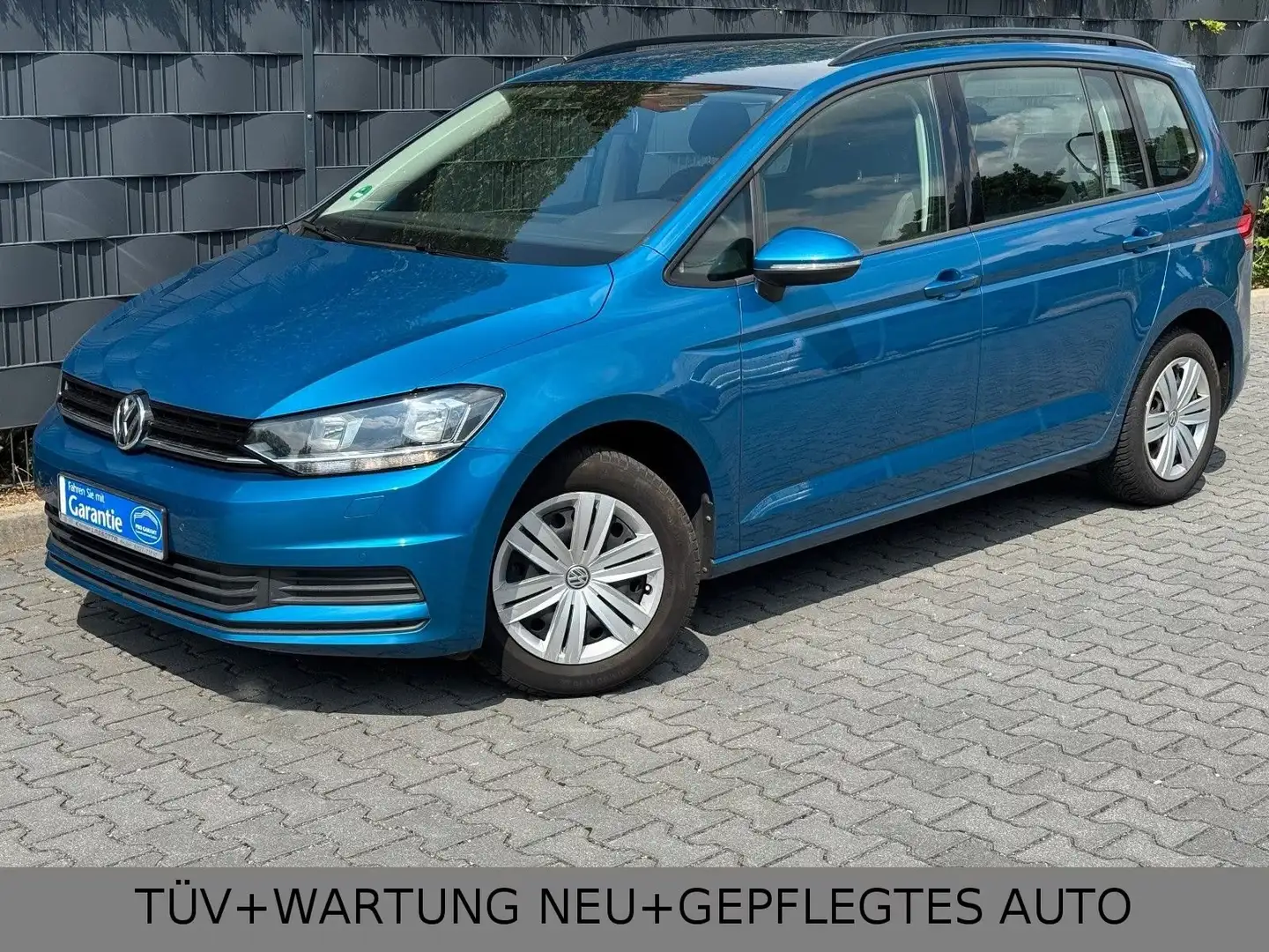 Volkswagen Touran COMFORTLINE *7-SITZER *AHK *GARANTIE+FINANZIERUNG Blau - 1