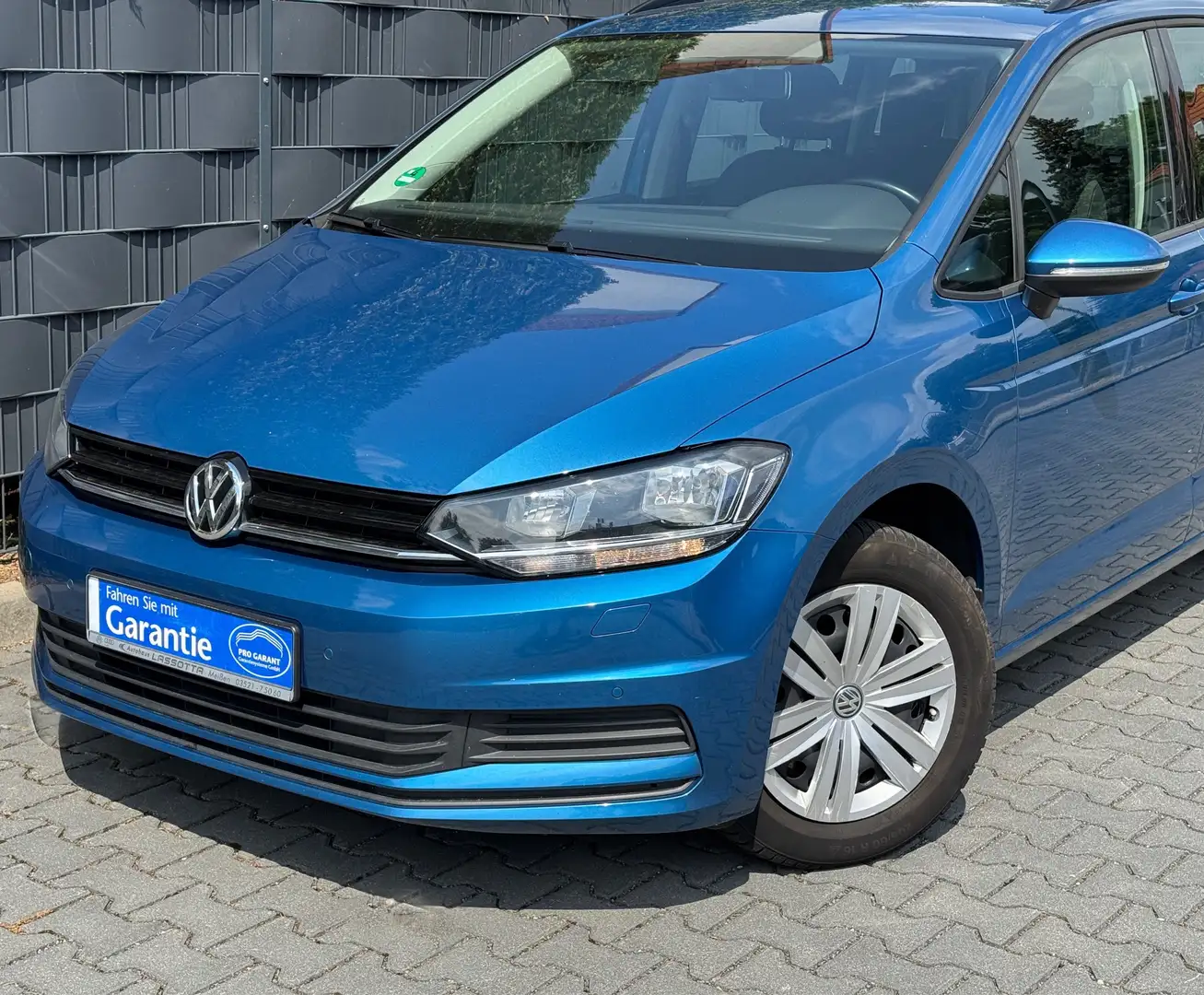 Volkswagen Touran COMFORTLINE *7-SITZER *AHK *GARANTIE+FINANZIERUNG Blau - 2