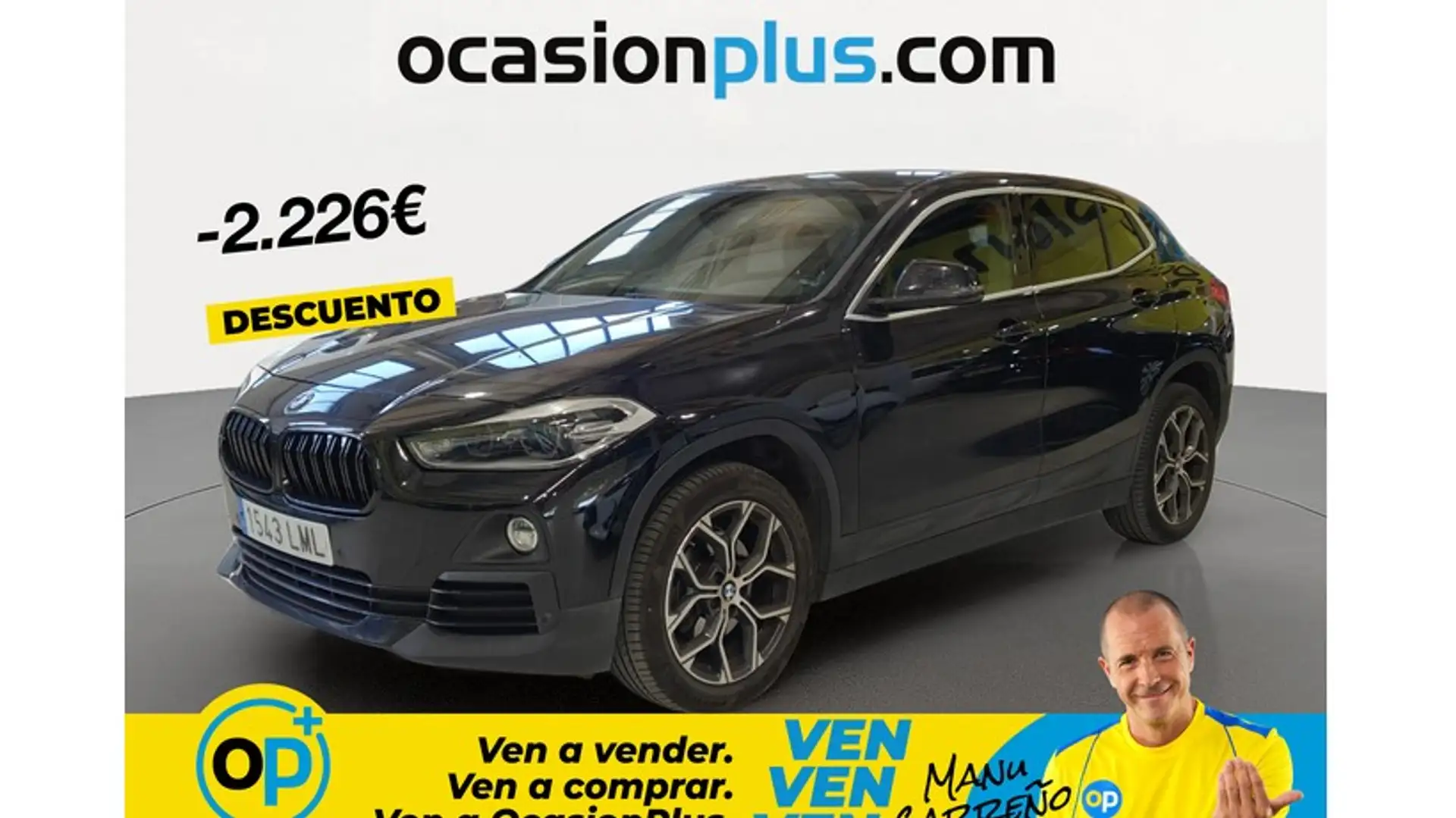 BMW X2 sDrive 18d Negro - 1