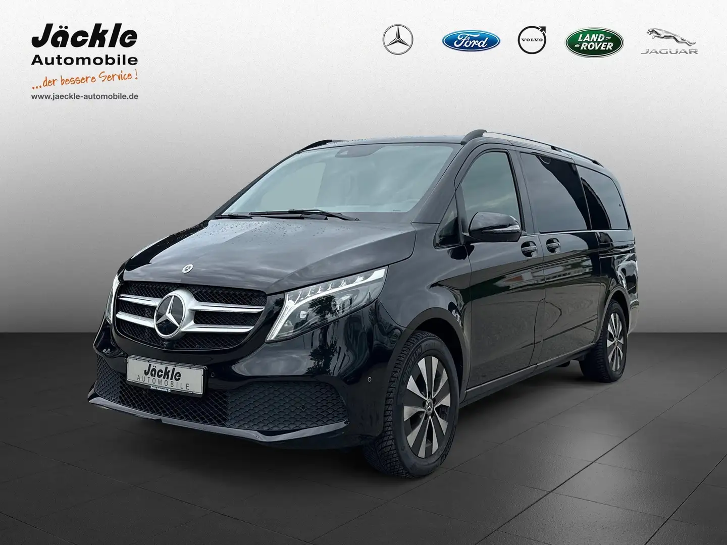 Mercedes-Benz V 300 V 300 d 4MATIC lang Zwart - 1