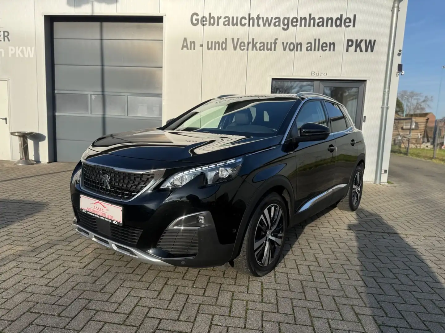 Peugeot 3008 GT LINE*NAVI*360KAM*ACC*1HAND*MIRRORLINK Schwarz - 1