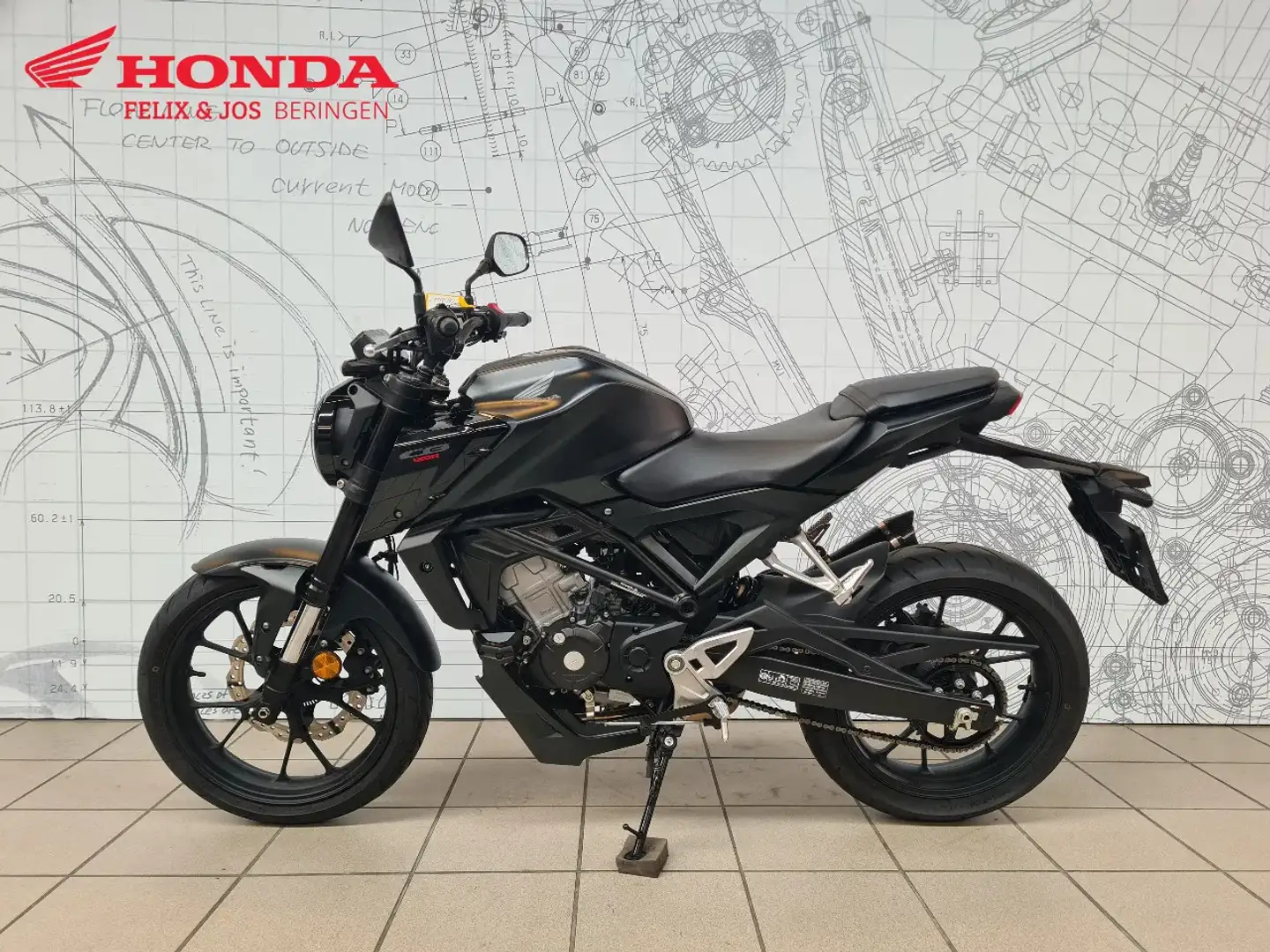 Honda CB 125 CB125R Negru - 2