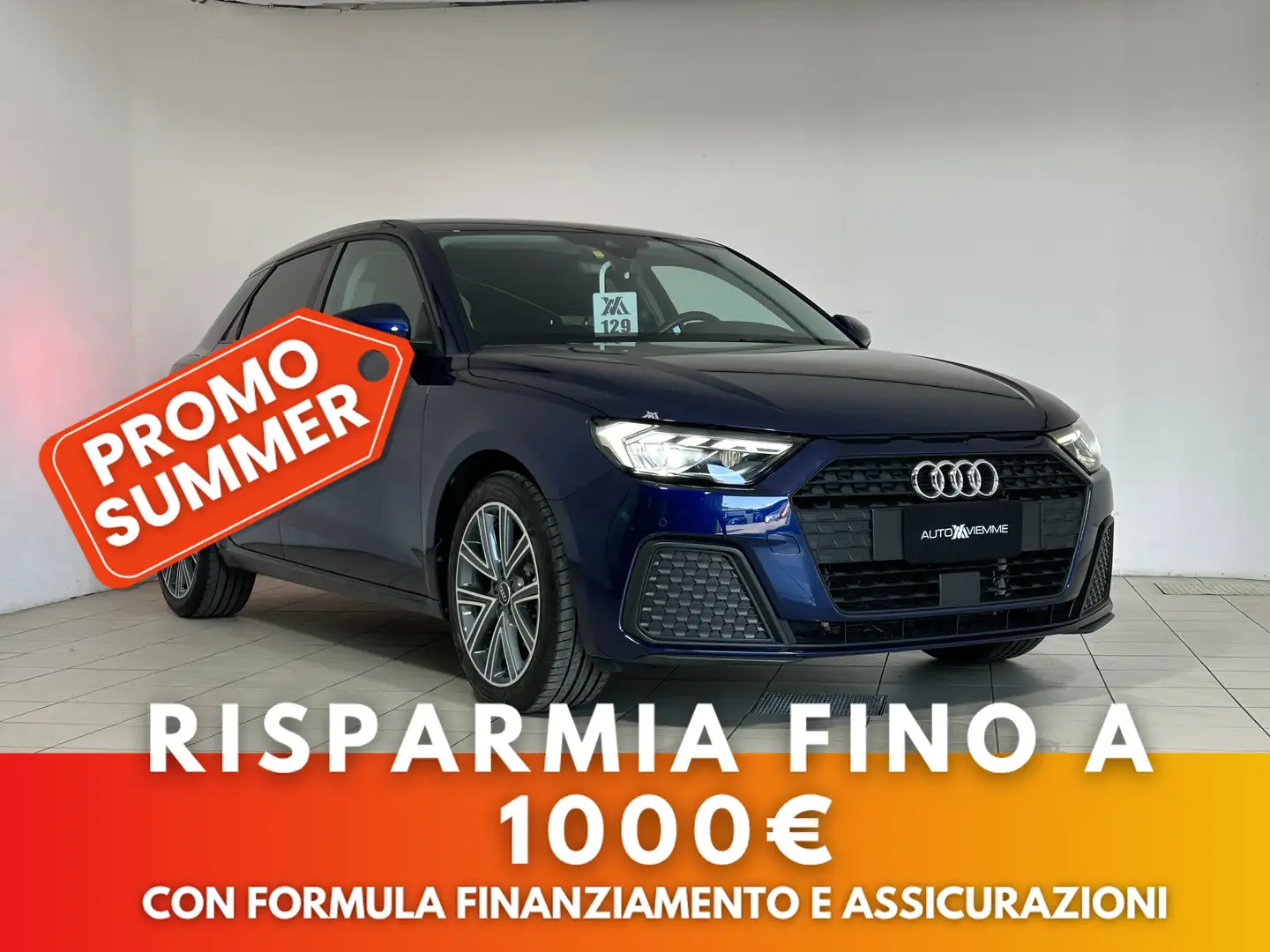 Audi A1 30 1.0 tfsi Admired sensori di parcheggio Blu/Azzurro - 1