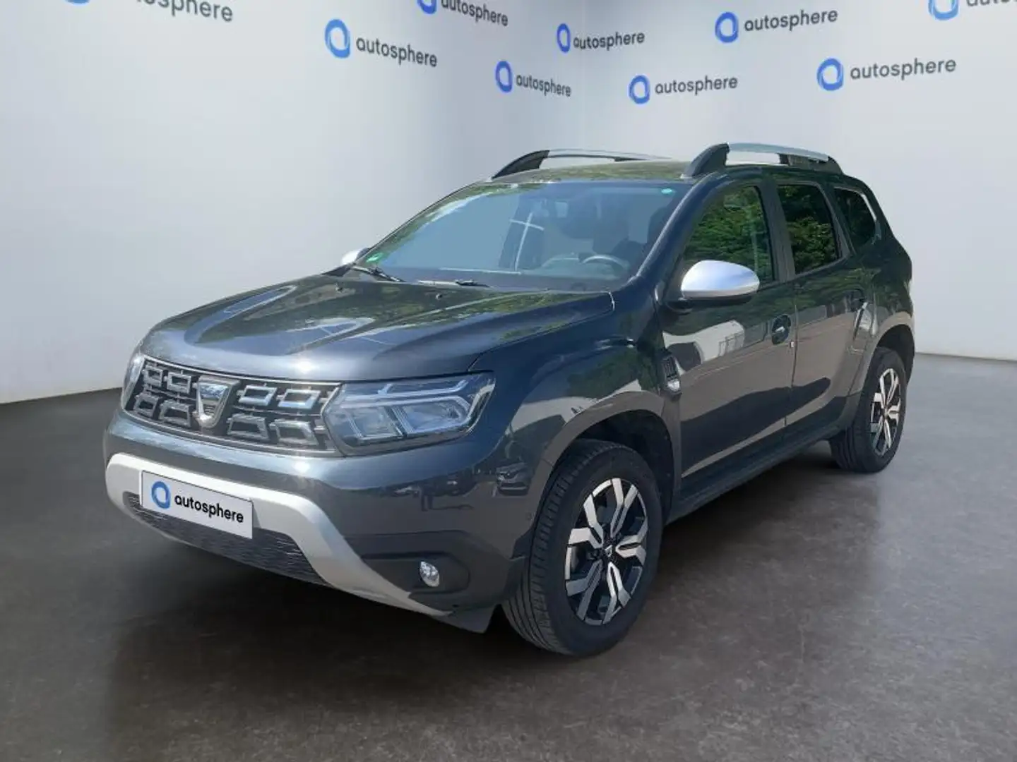 Dacia Duster Prestige dci115 ClimAuto Gps Alu !! 38500 km !! Gris - 1