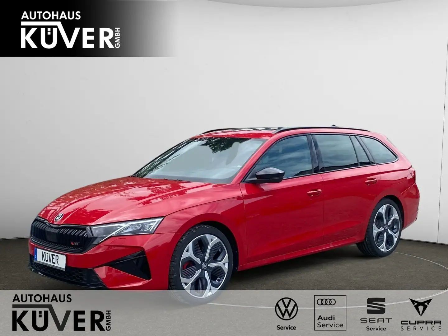 Skoda Octavia Combi RS 2.0 TSI DSG Navi+Pano+Matrix Rot - 1