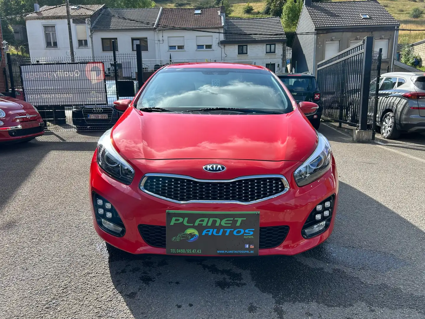 Kia Ceed / cee'd Cee'D 1.0 T-GDi GT Line 5 PORTES GARANTIE 12 MOI Червоний - 2