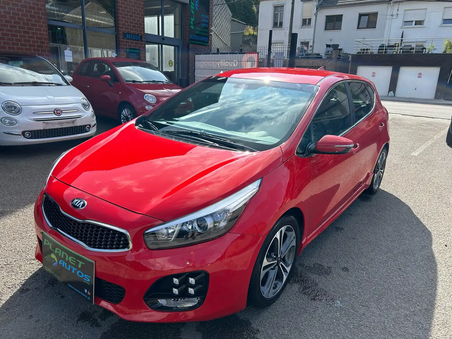 Kia Ceed / cee'd Cee'D 1.0 T-GDi GT Line 5 PORTES GARANTIE 12 MOI Червоний - 1