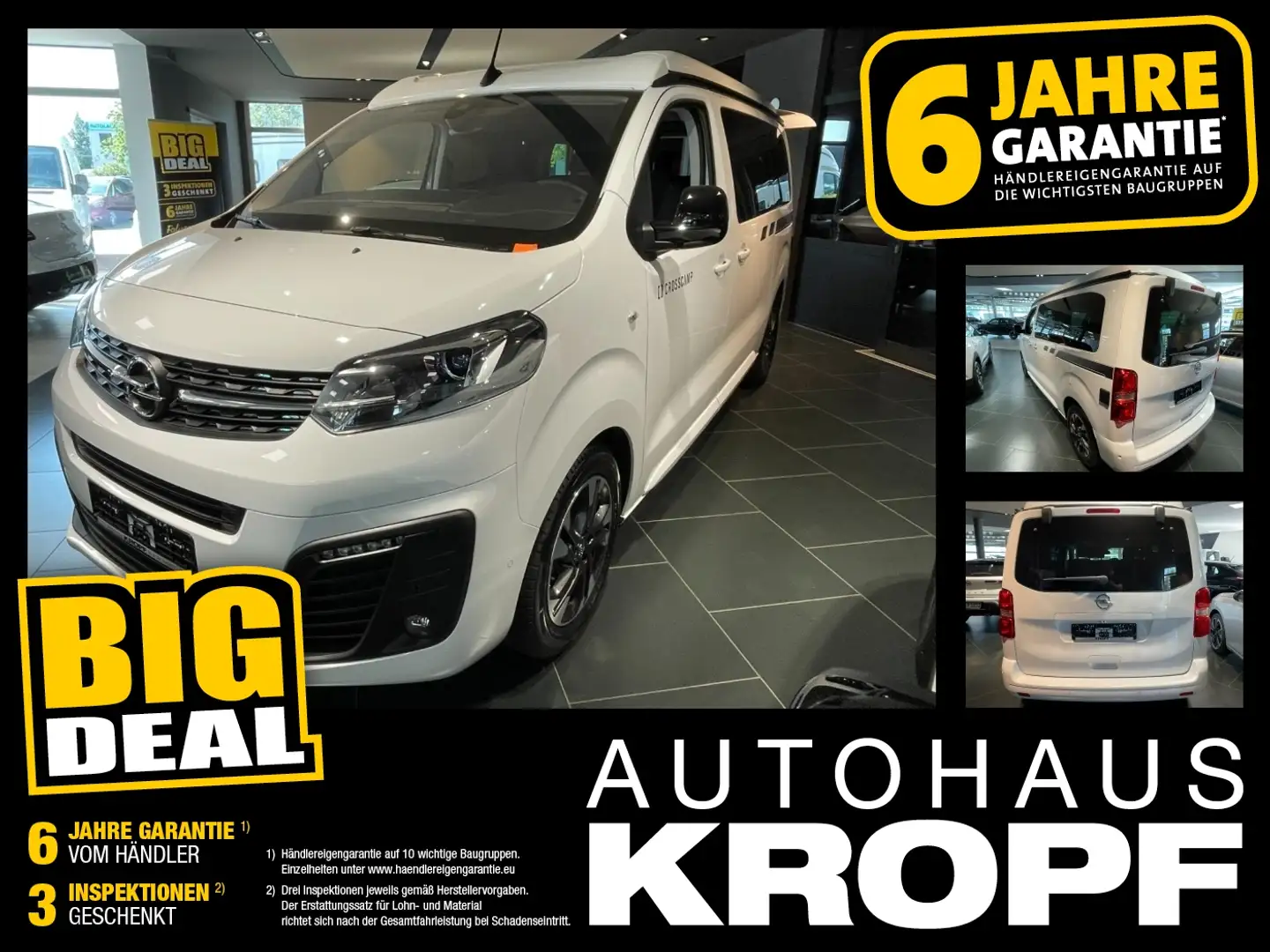 Opel Zafira Life Crosscamp 2.0 D Sitzheizung,Tempomat Weiß - 1