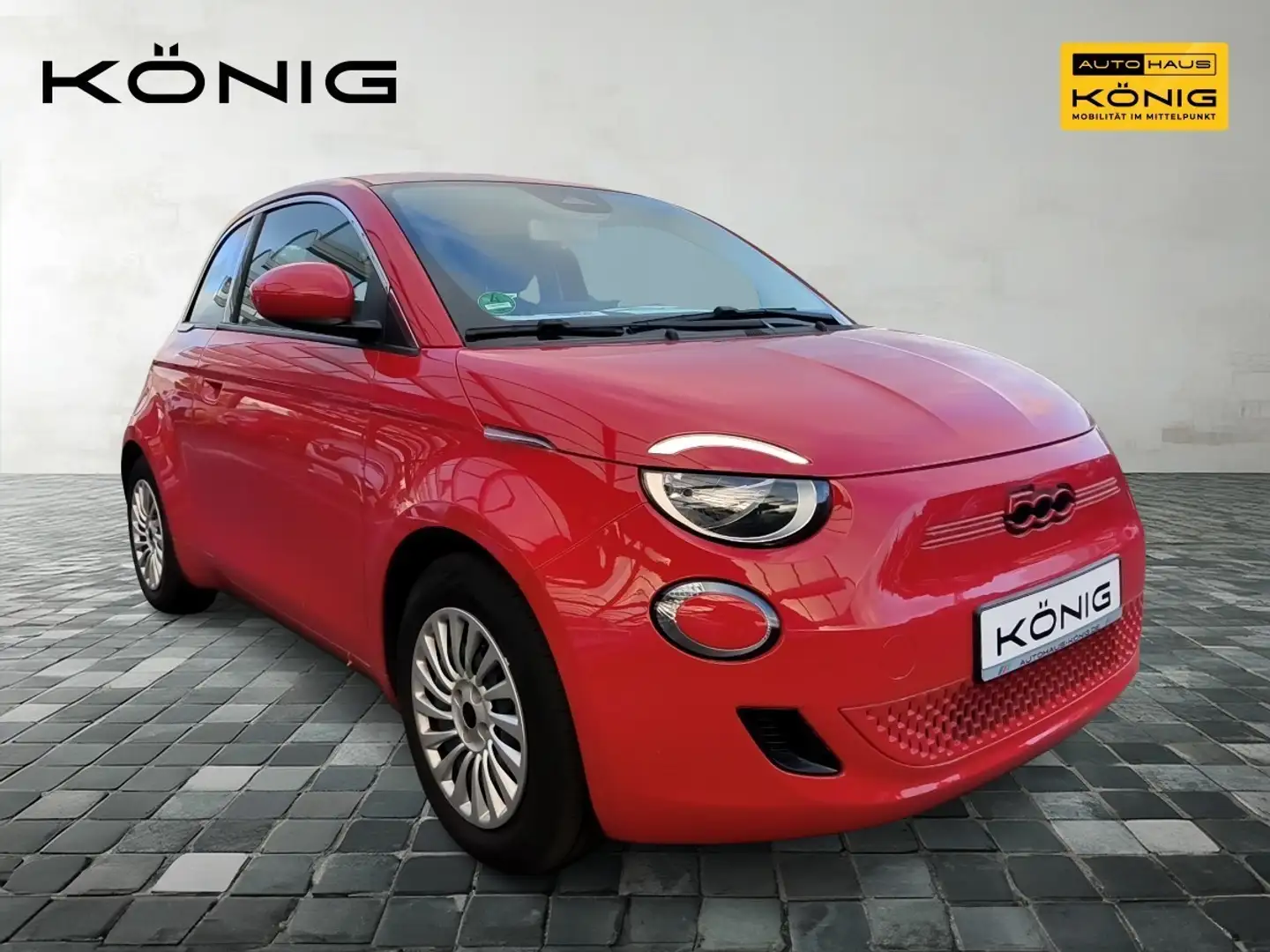 Fiat 500e RED MY23 *KLIMA*NAVI*CARPLAY*PDC Rot - 2