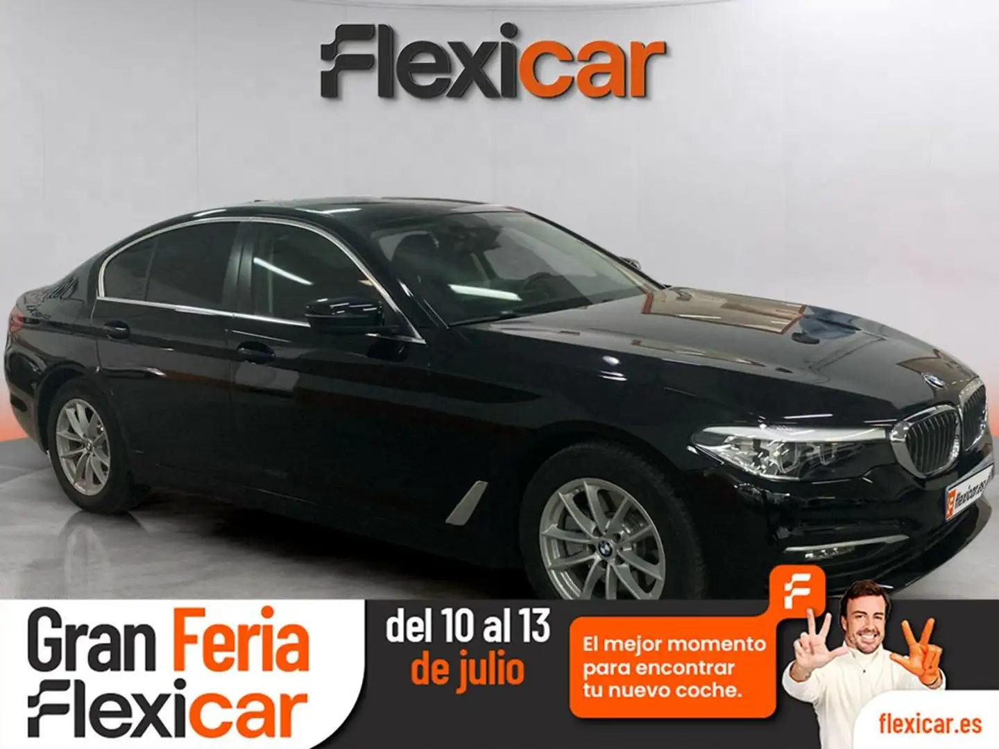 BMW Active Hybrid 5 520dA Business Fekete - 1