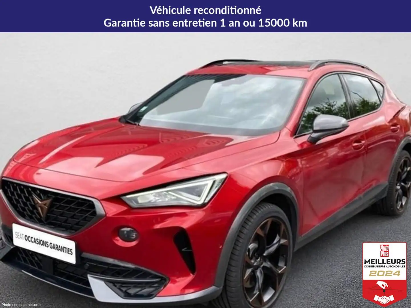 CUPRA Formentor 1.4 e-hybrid 245 ch dsg6 vz Rouge - 1