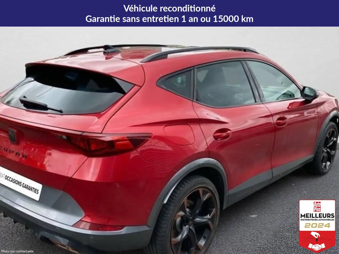 CUPRA Formentor 1.4 e-hybrid 245 ch dsg6 vz Rouge - 2