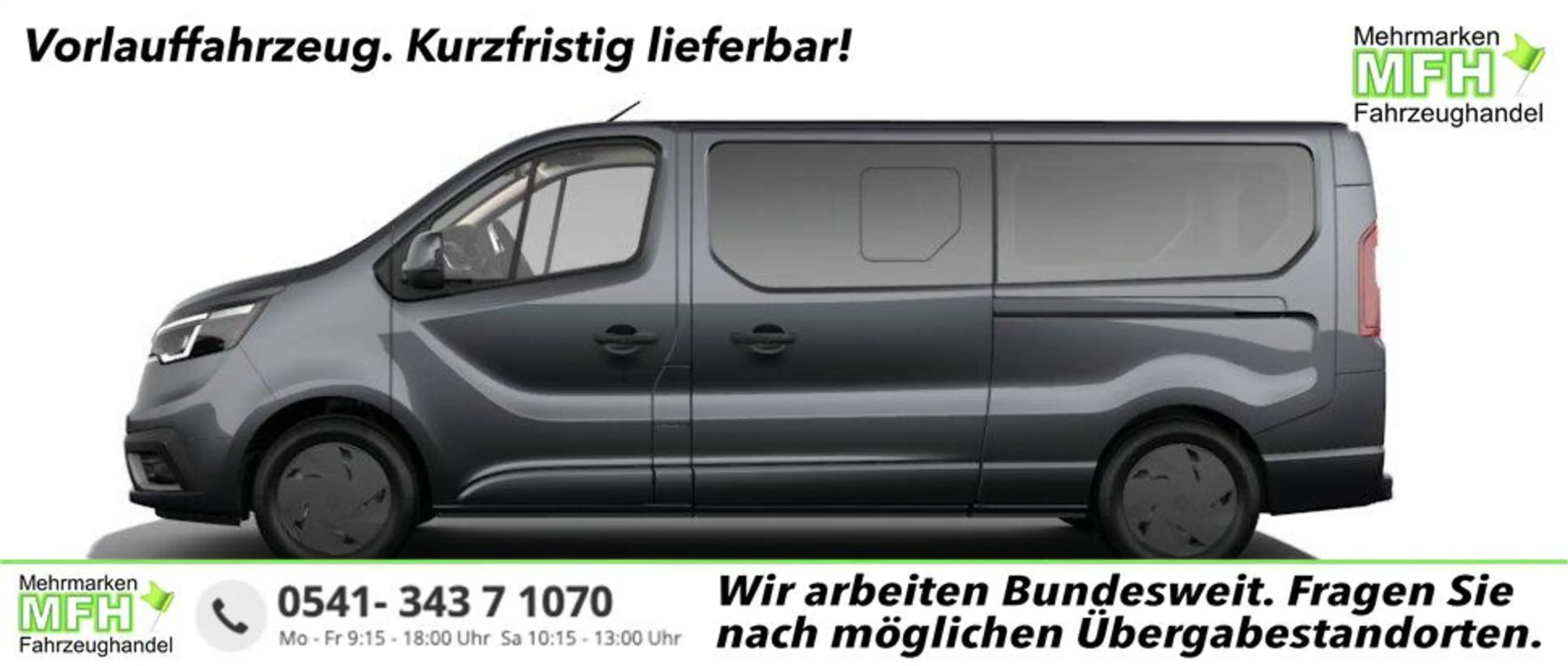 Renault Trafic L2H1 3,0t Grand Evolution SHZ dCi 150 AT9 110 k...