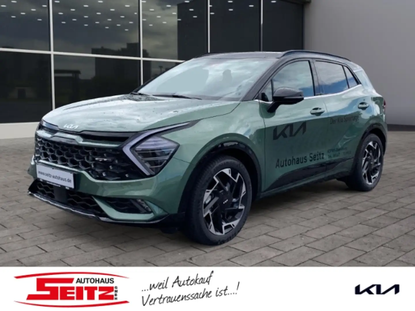 Kia Sportage GT-Line 1.6 CRDi AWD DriveWise Sound - Vollausstat Verde - 1