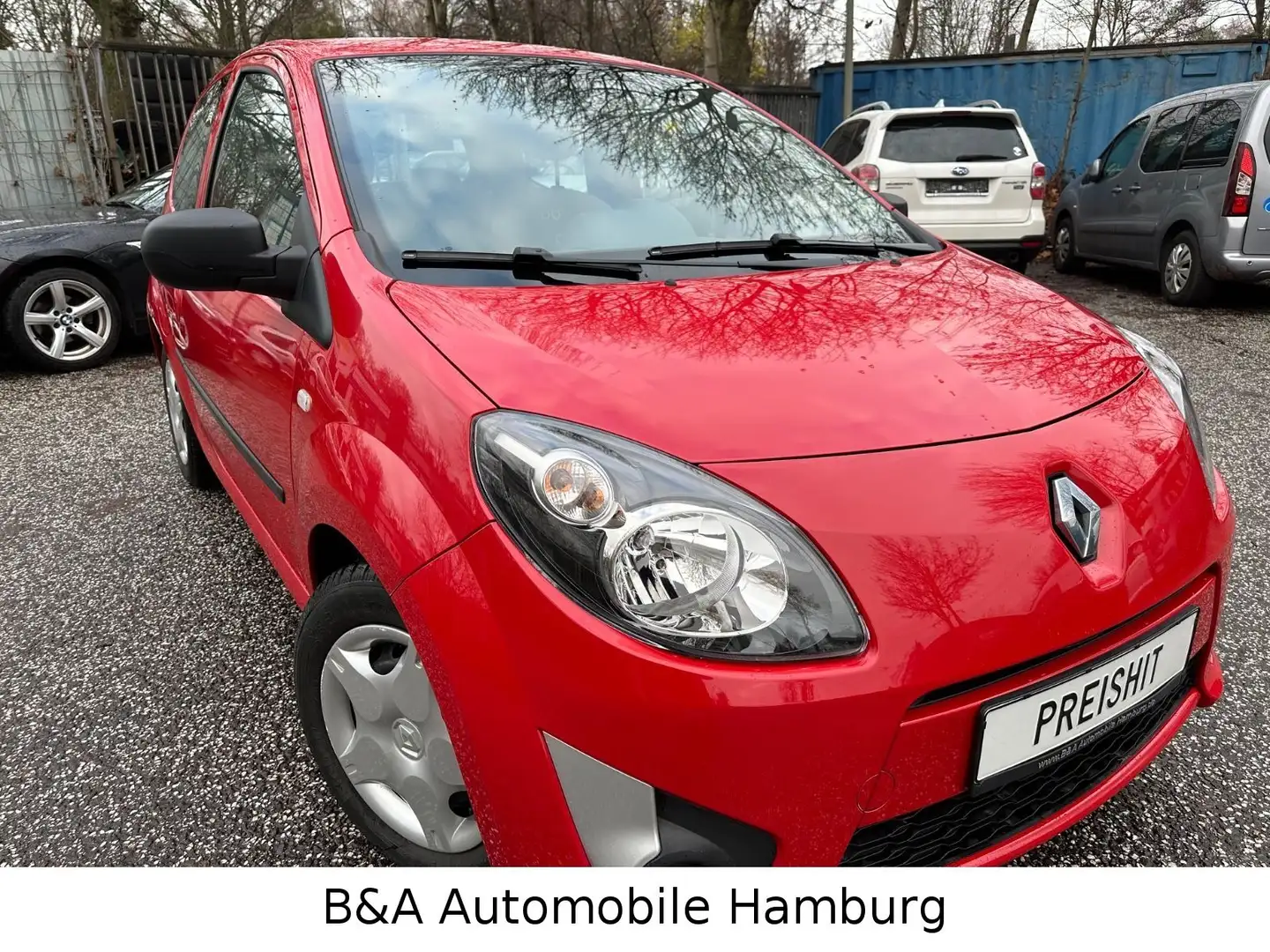 Renault Twingo Authentique 1 Hand+Nur 13900 Km+Automatik Rot - 2
