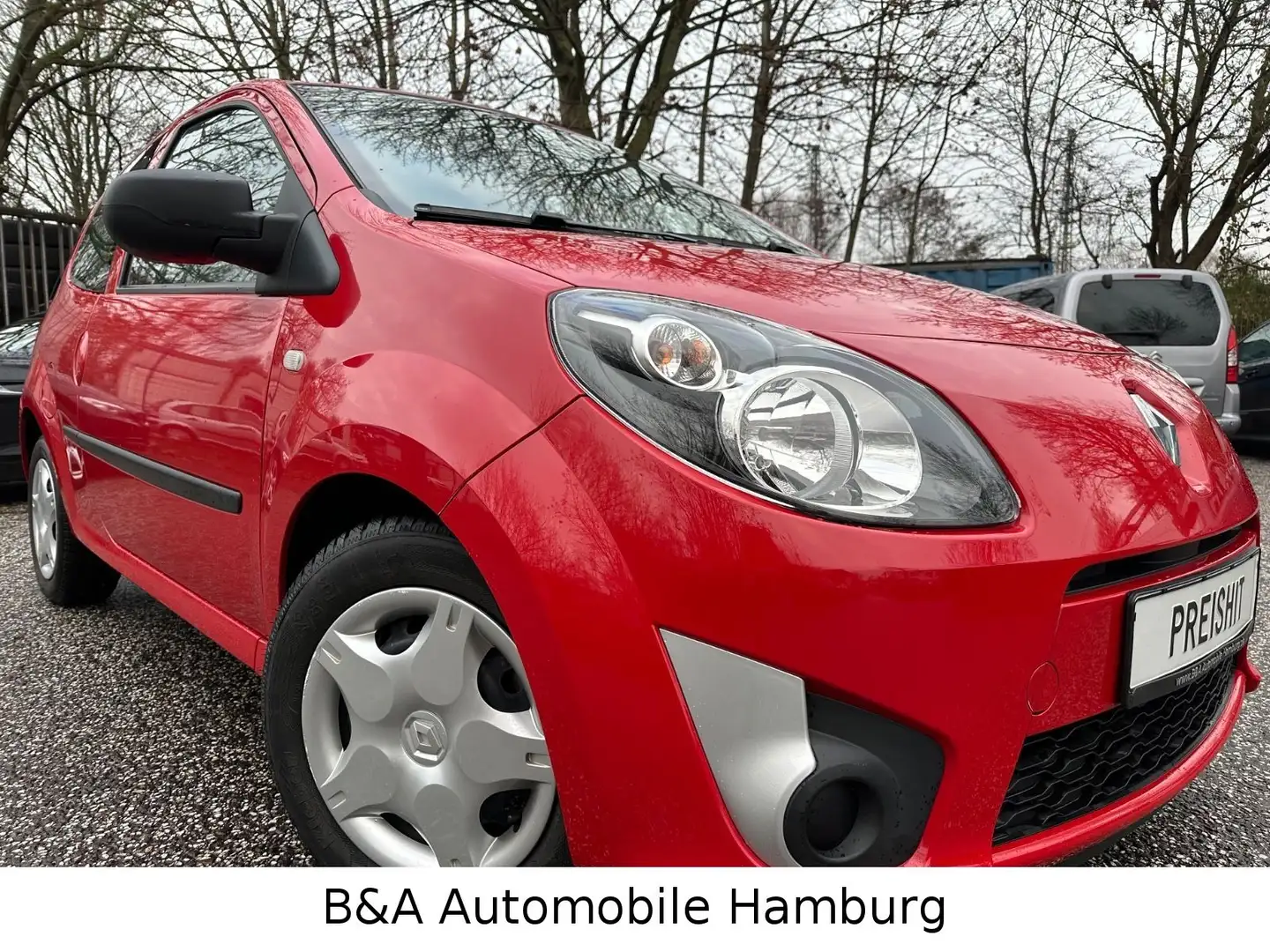 Renault Twingo Authentique 1 Hand+Nur 13900 Km+Automatik Rot - 1
