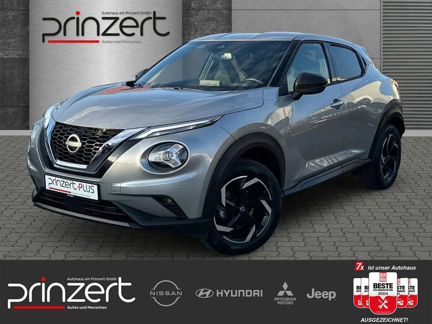 Nissan Juke 1.0 DIG-T DCT "N-Connecta" Winter-Paket*Metallic Argento - 1