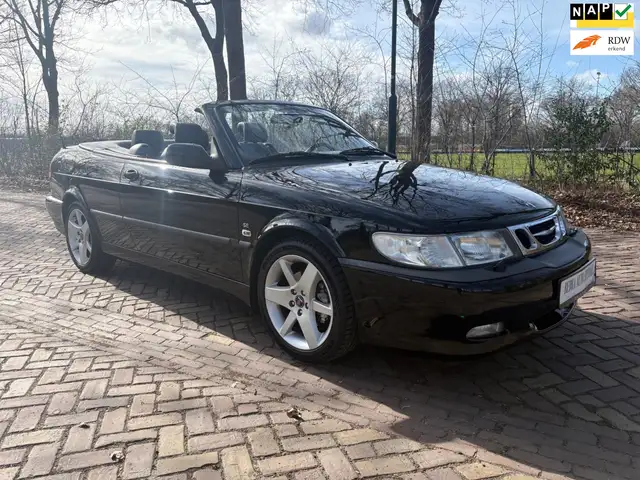 Saab 9-3 Cabrio 2.0 Turbo Sport Edition, triple black, 124.