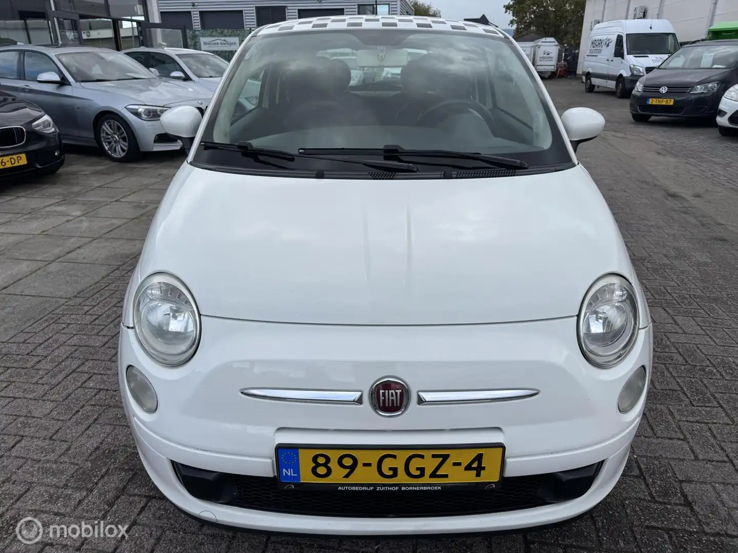 Fiat 500 1.2 Sport|Trekhaak|NL AUTO Wit - 2