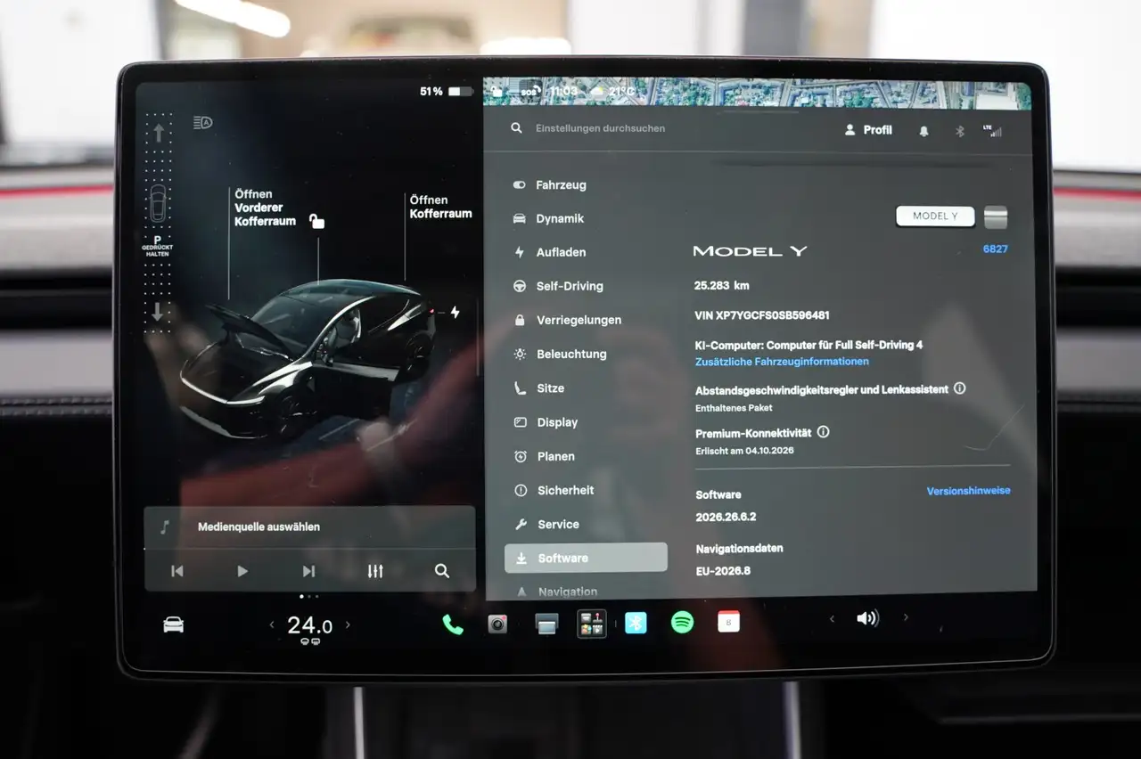 Tesla Model Y RWD Premium *AHK*foliert*, миниатюра 13