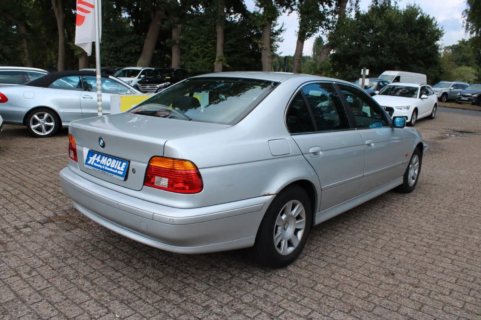 BMW 520 E39 520i Klimaautomatik PDC Argent - 2