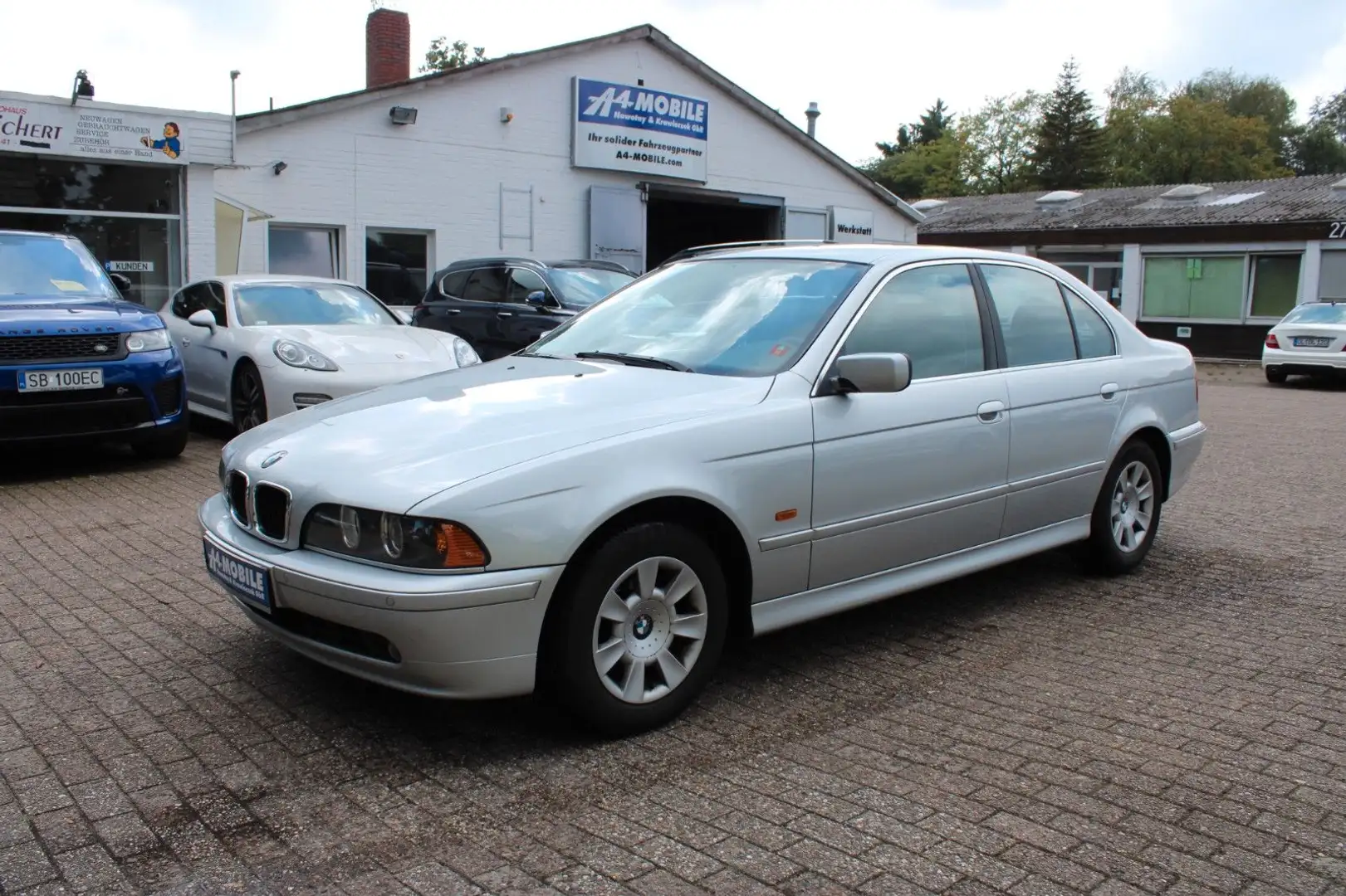 BMW 520 E39 520i Klimaautomatik PDC Argent - 1