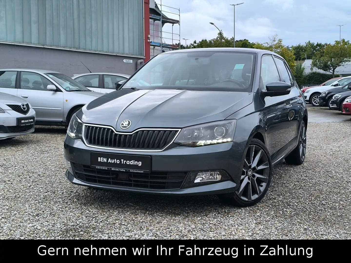 Skoda Fabia Edition AHK°Temp.°Klima°DAB°USB°AuX° Grau - 1