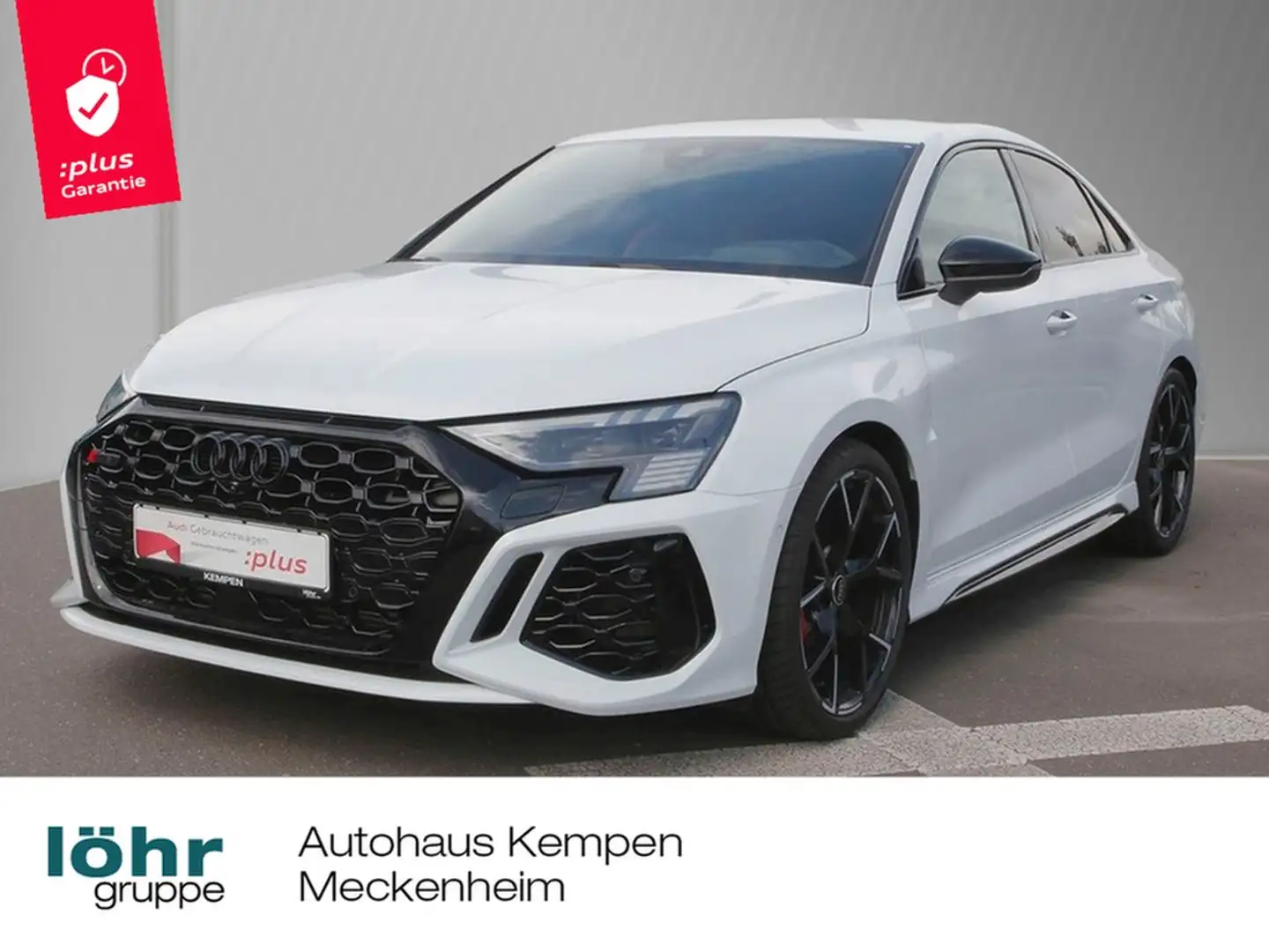Audi RS3 RS 3 Lim. 2.5 TFSI Q 19" LEDER HuD RS-ABGAS Weiß - 1