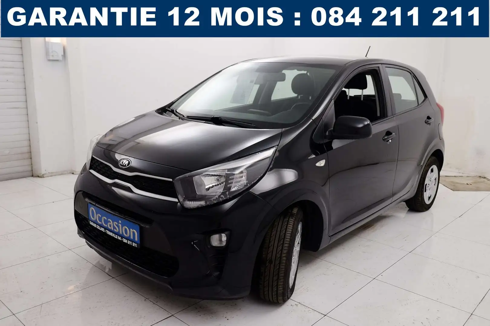 Kia Picanto 1.0i Easy #CLIM, TEL., BLUETOOTH, USB MP3 # Noir - 2