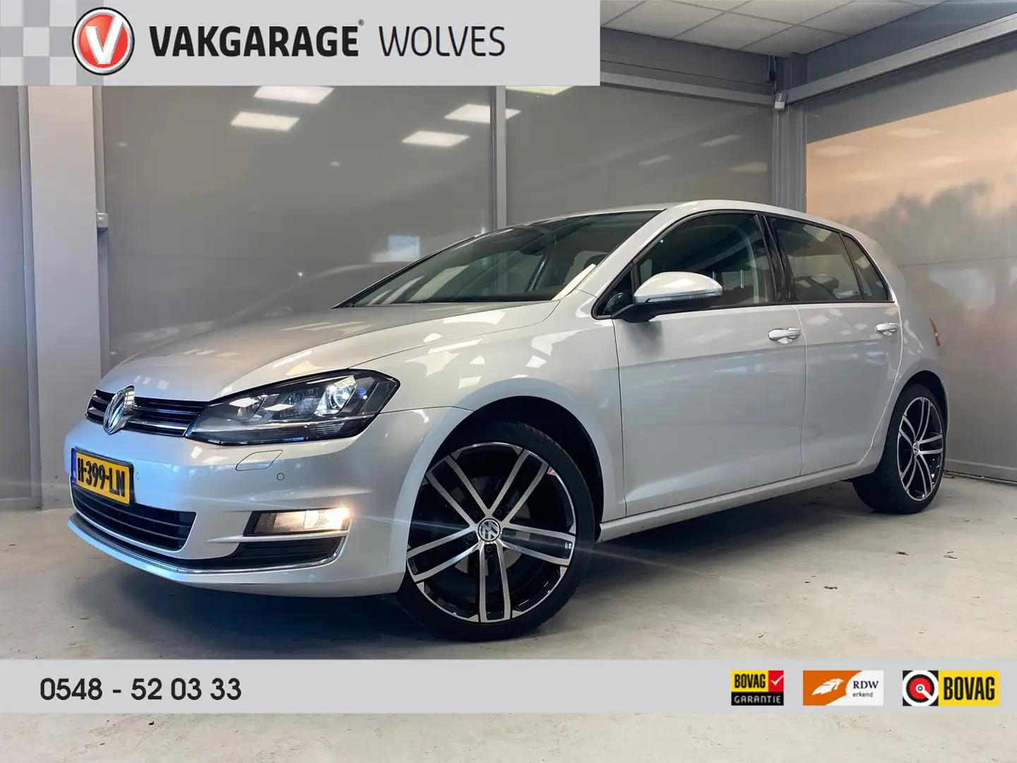 Volkswagen Golf 1.4 TSI ACT Highline | XENON | SPORTSTOELEN | 18 " Gris - 1