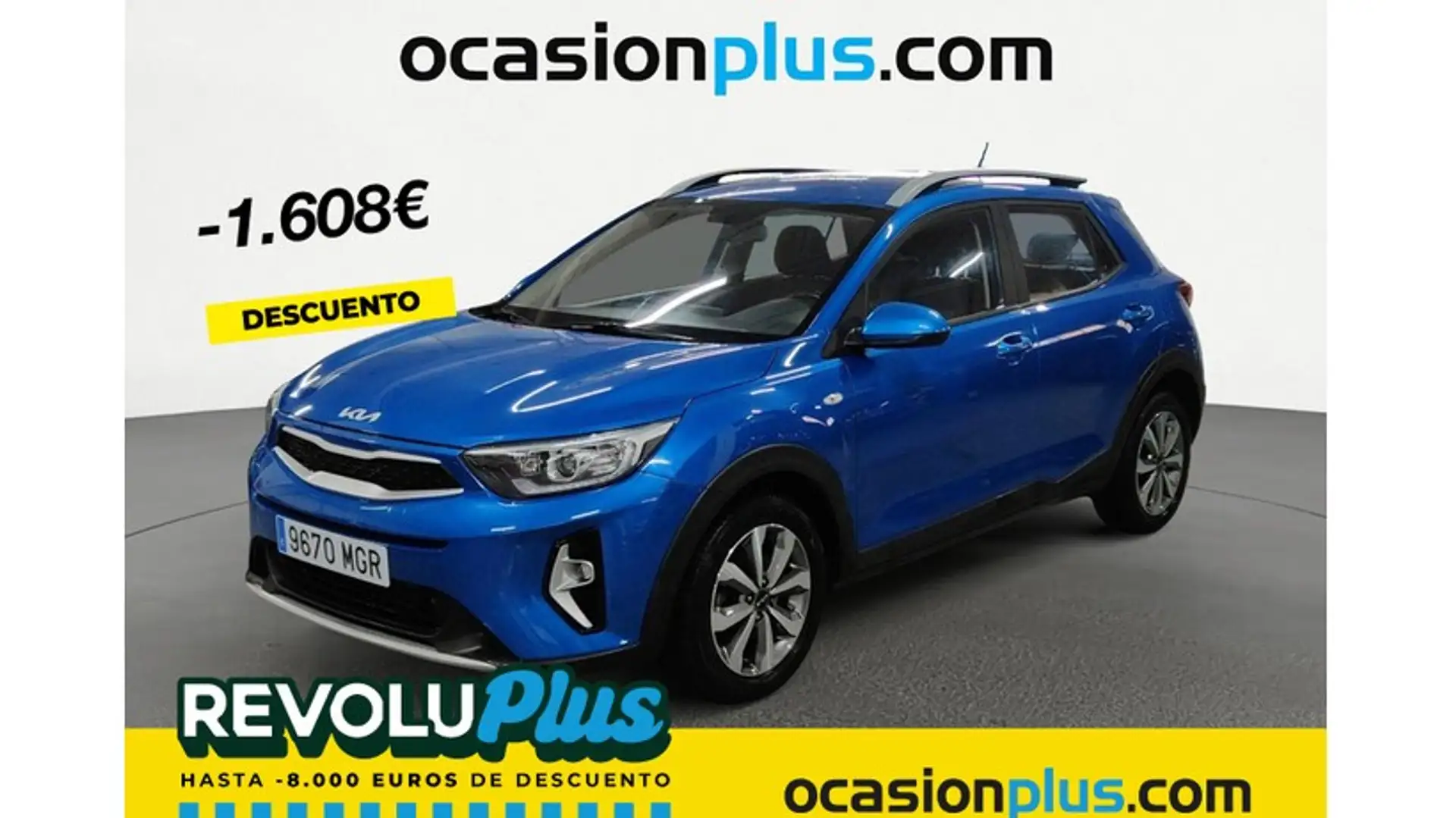 Kia Stonic 1.0 T-GDi Eco-Dynamic Concept 100 Blauw - 1