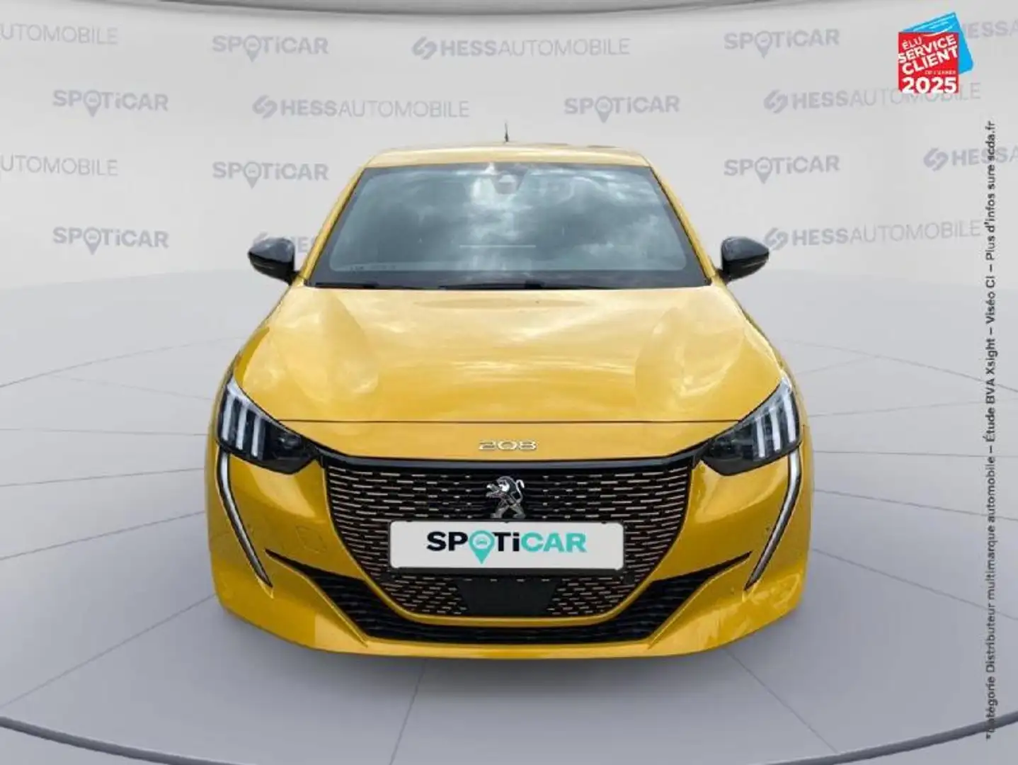 Peugeot e-208 e-208 136ch GT Jaune - 2